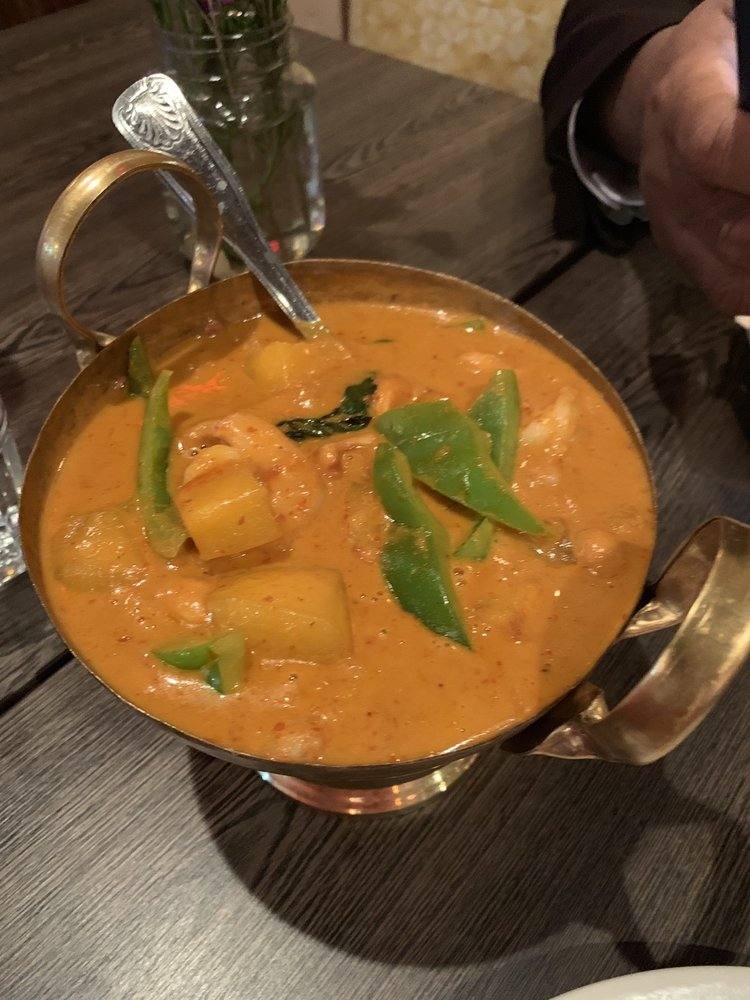 Mango Curry with Shrimp - Spicy