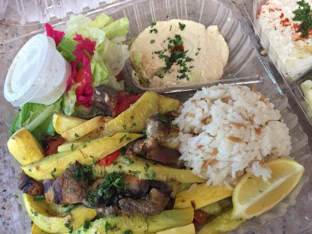 Veggie Shish Kebab Plate