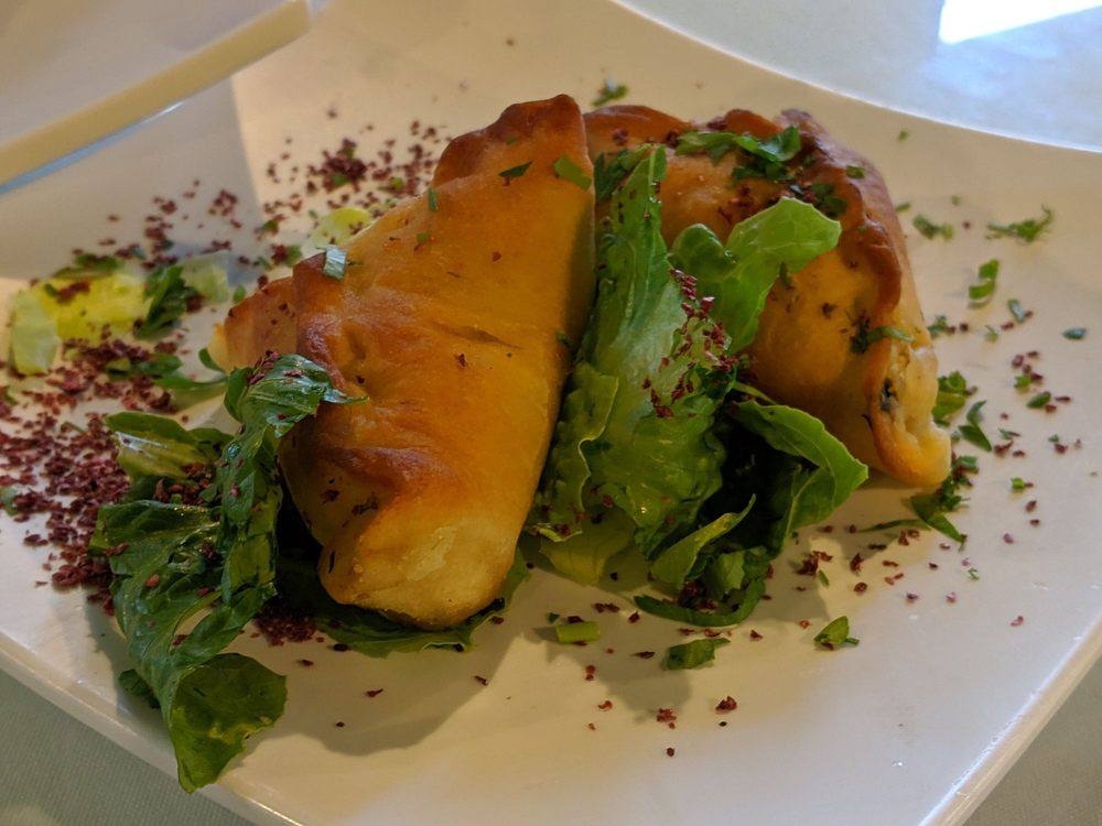 Fatayer Sabanekh (spinach)