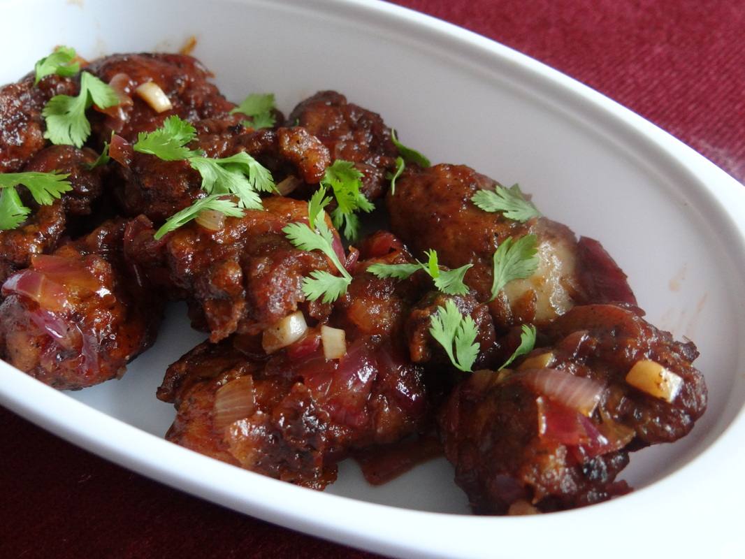 CHICKEN MANCHURIA THALI DINNER