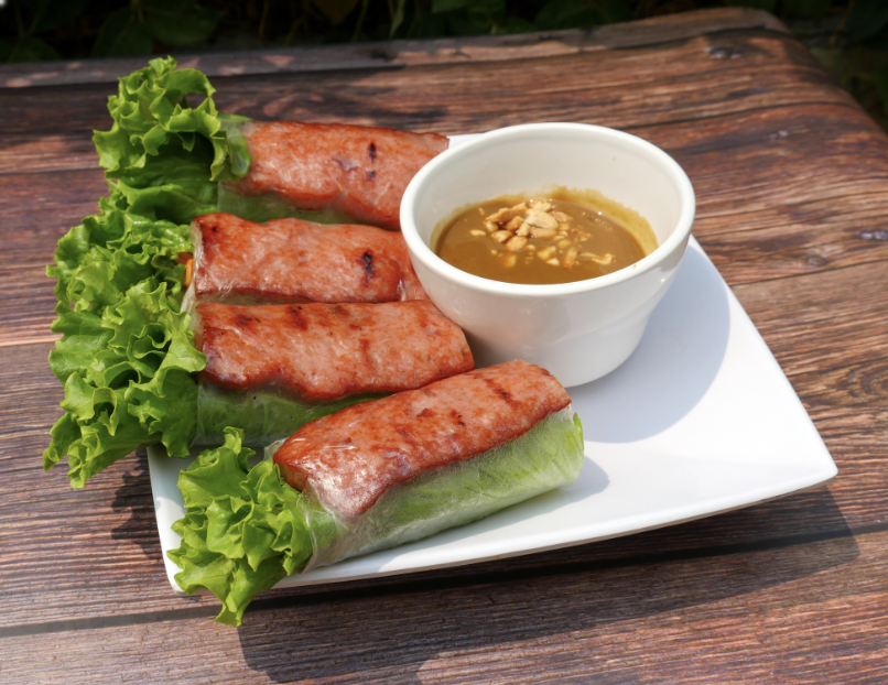 A4. Grilled Meat Spring Rolls - Gỏi Cuốn Thịt Nướng