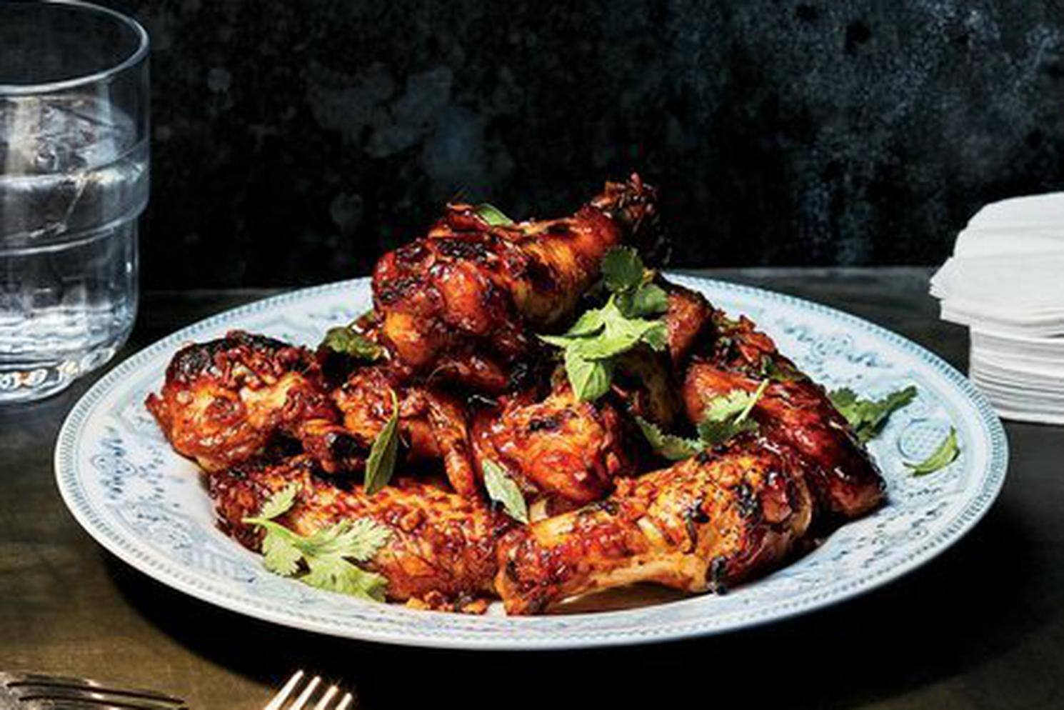 Crispy Jerk Fried Chicken Wings