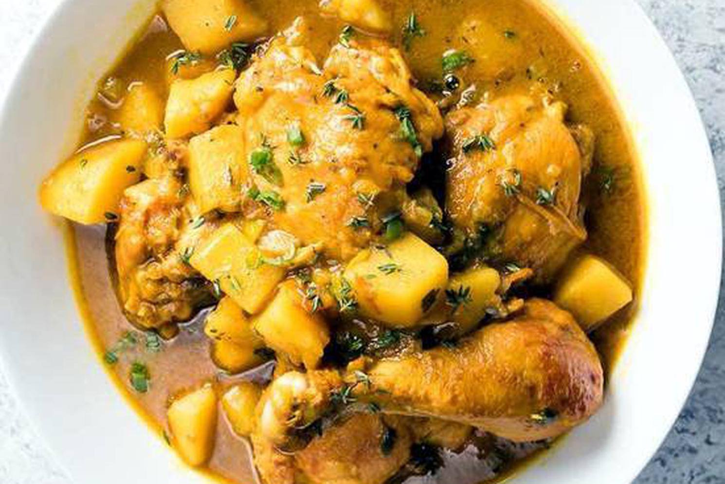West Indian Curry Chicken