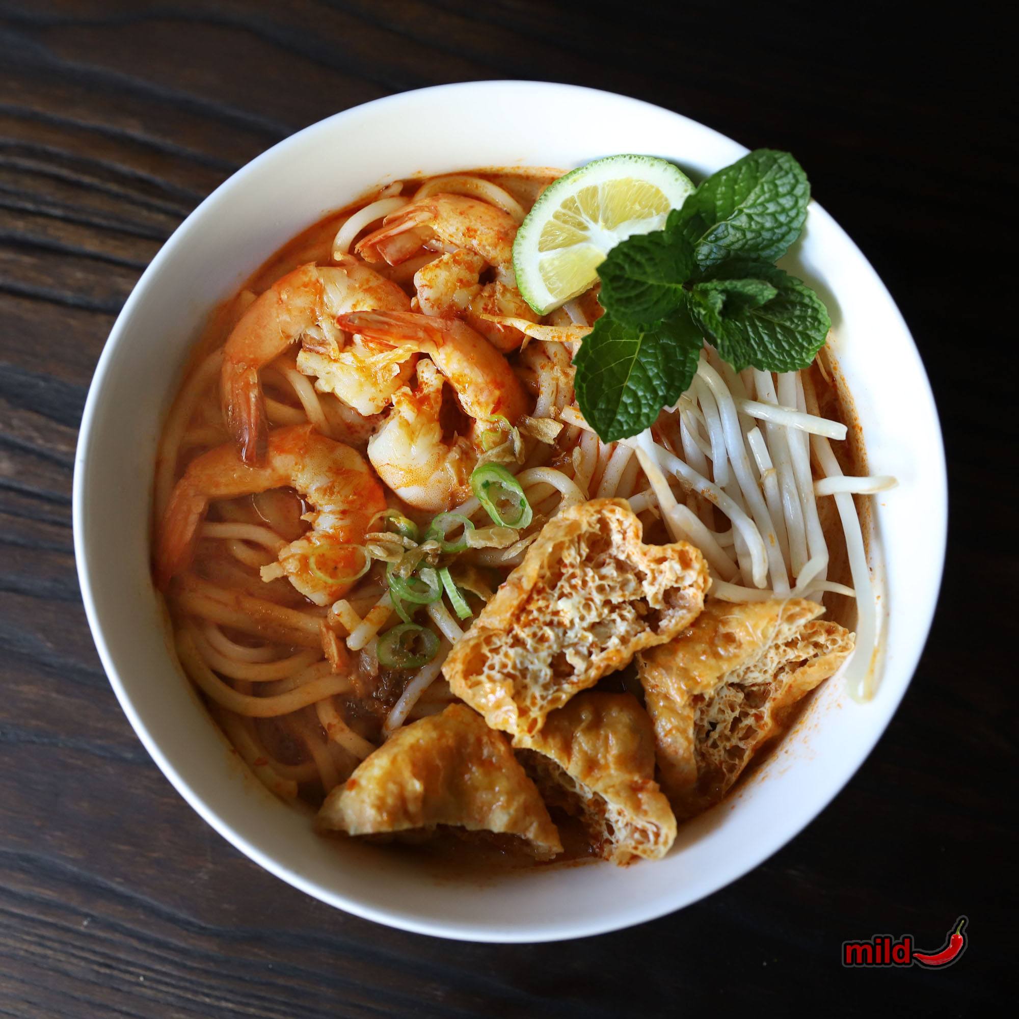 Shrimp Laksa Noodle Soup