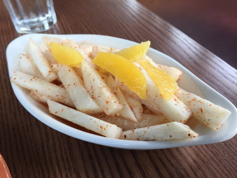 Jicama Con Naranja