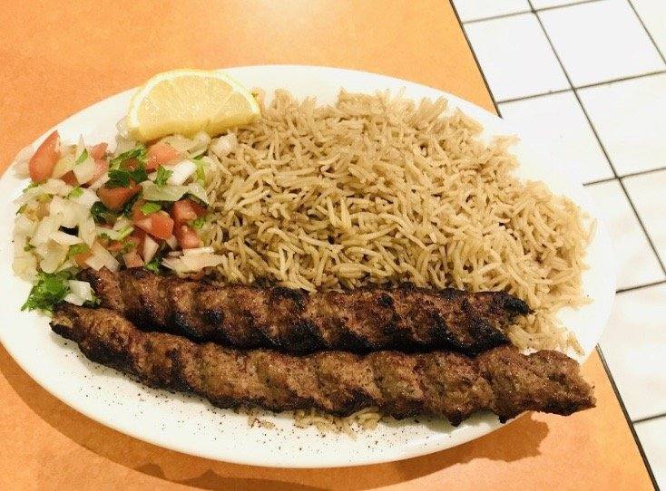 LAMB SEEKH KABAB TWO PIECES (SPICY)