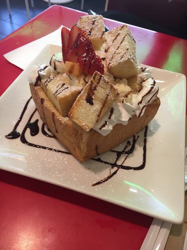 Mini Fruit Ice Cream Honey Toast
