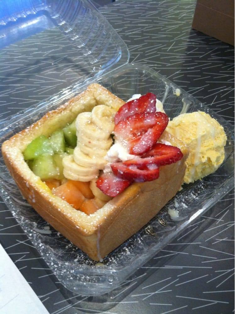 Fresh Fruit Box Honey Toast
