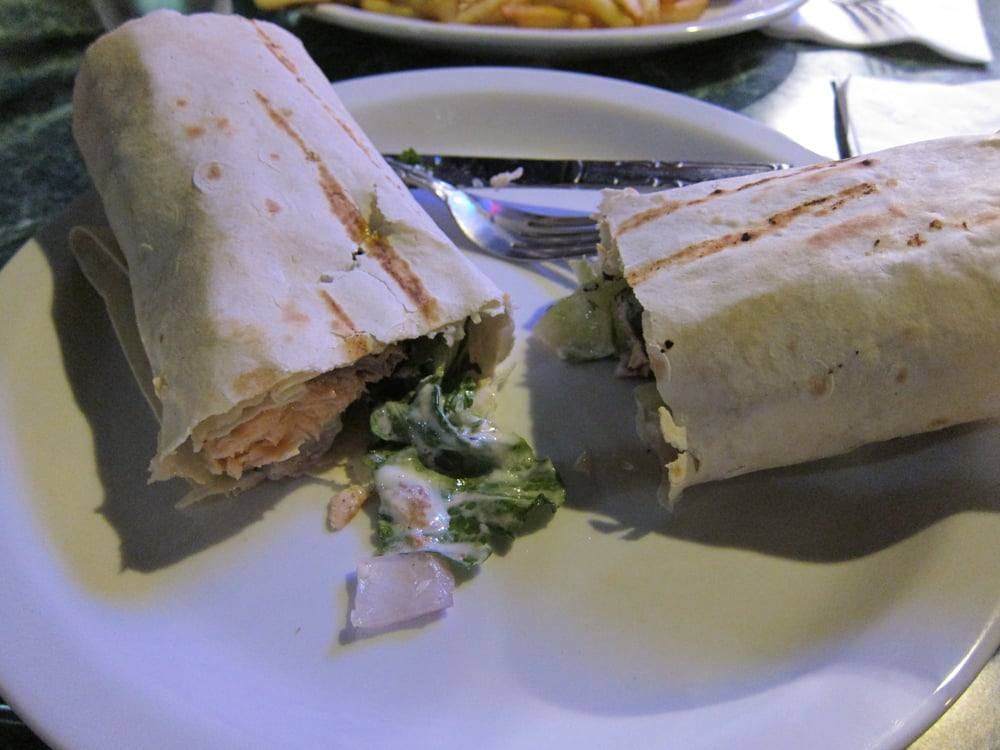 Grilled Fish Wrap