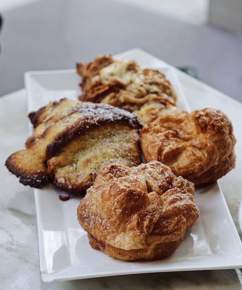 Chocolate Banana Almond Croissant