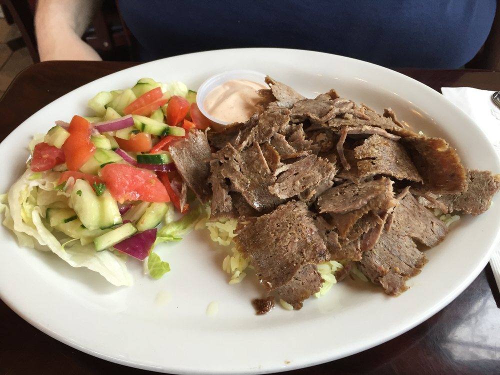 Lamb and Beef Gyros Plate