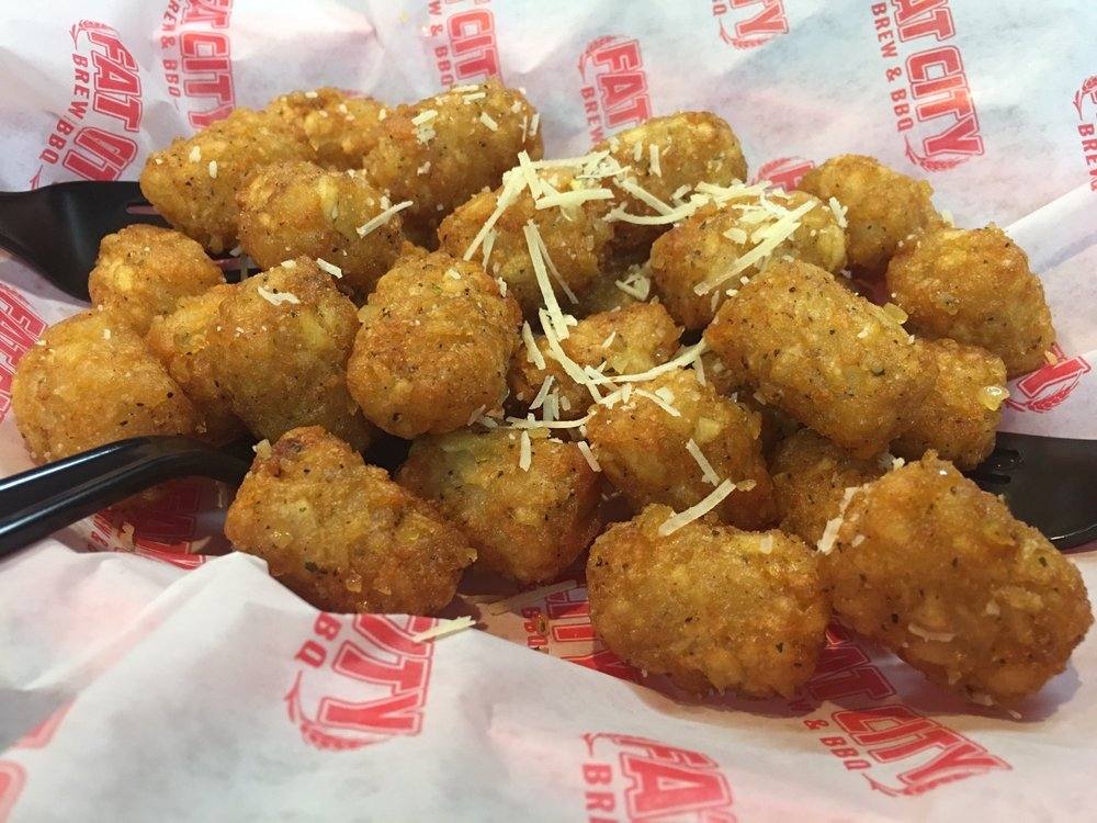 Garlic Parmesan Tots