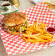 KAFTA BURGER (with side of French Fries)