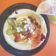 HUMMUS AND SHAWARMA PLATTER