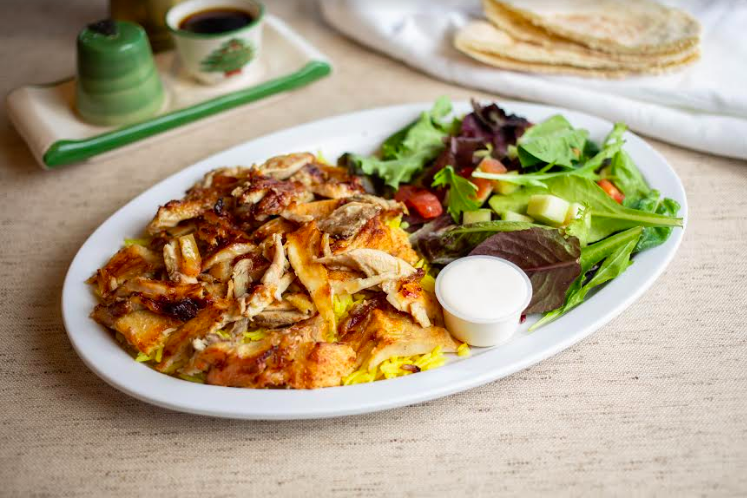 CHICKEN SHAWARMA PLATTER