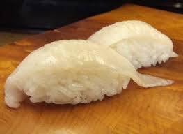 Halibut Sushi