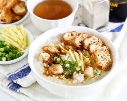 Plain Congee with Shredded Dry Scallop