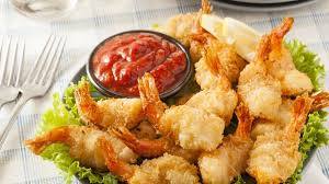 Caraway Crusted Crispy Shrimp