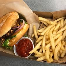 BEYOND BURGER WITH FRIES