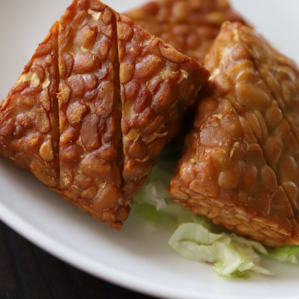 VEGAN Fried Tempeh – 3pcs