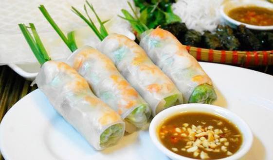 A3 Shrimp and Pork Spring Rolls or Grilled Meat- Gỏi Cuốn Tôm Thịt
