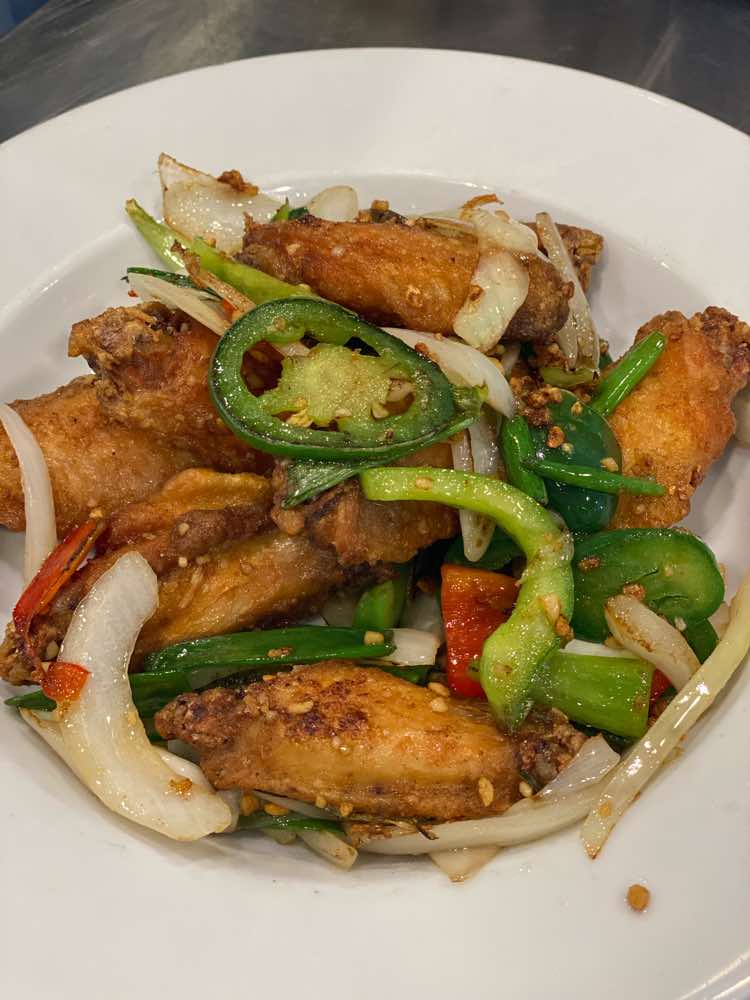 X36. Pepper Salted Chicken Wings