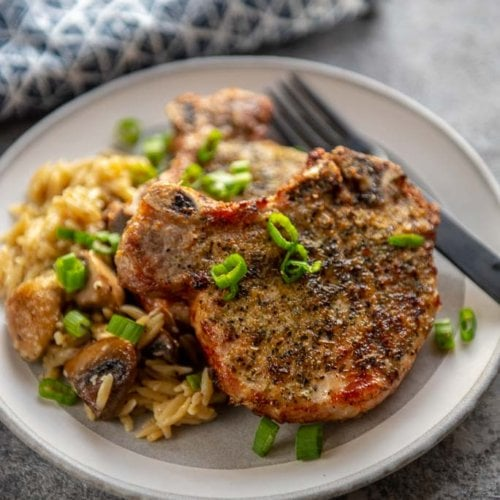 PORK CHOP and EGGS