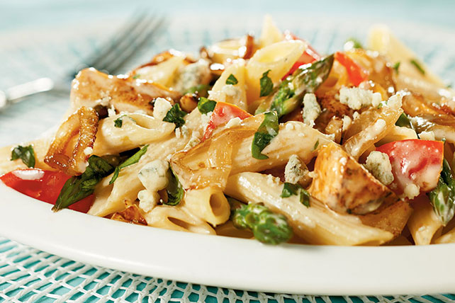 SUN-DRIED TOMATO PENNE WITH MUSHROOMS