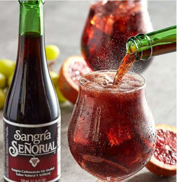 Sangria Señorial Glass Bottle 